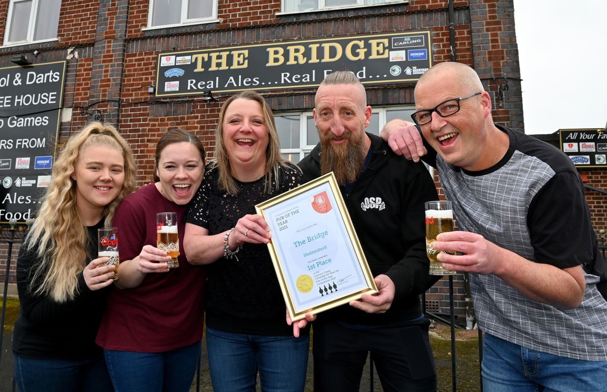 The Bridge was named CAMRA pub of the year in April this year