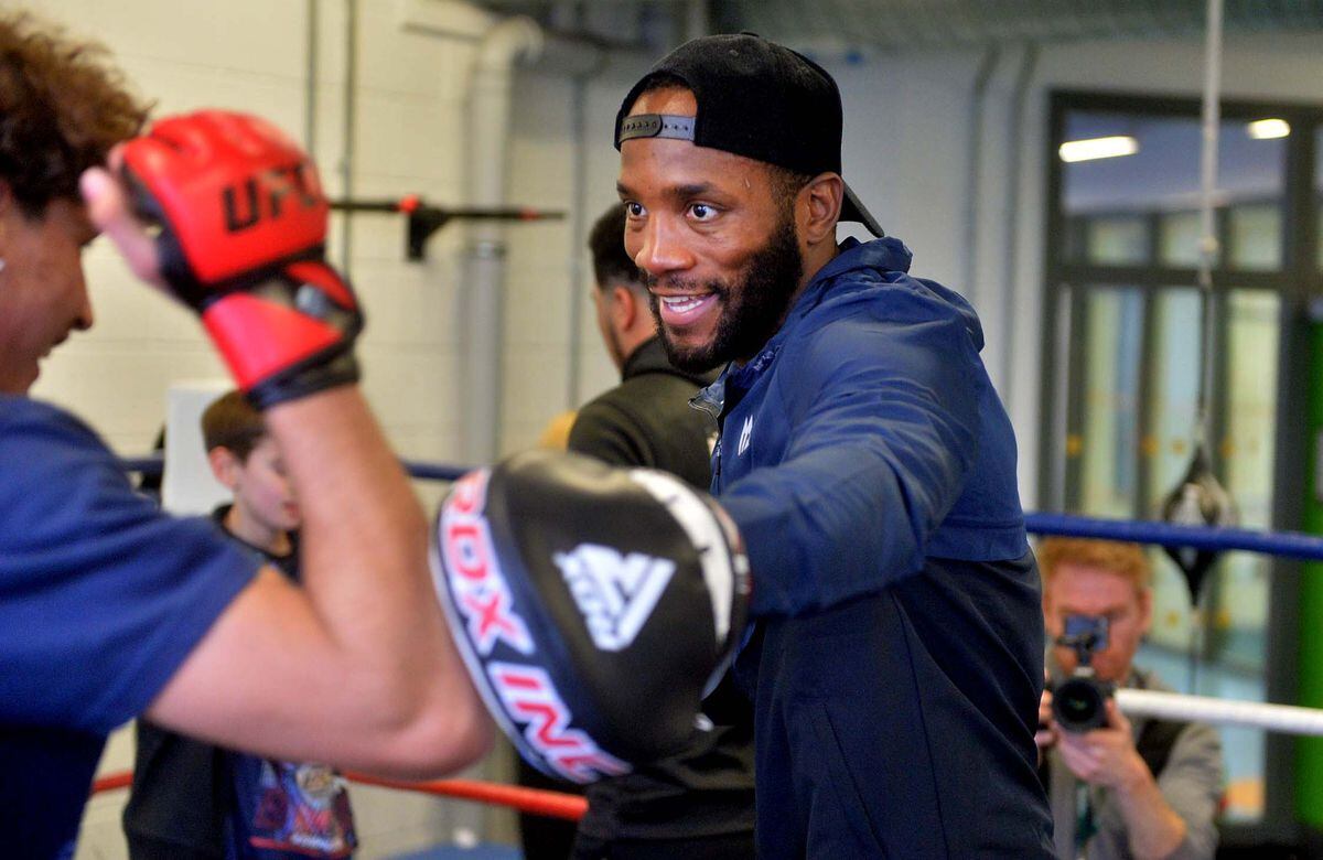 The Way Youth Zone, where chapion fighter: Leon Edwards was visiting