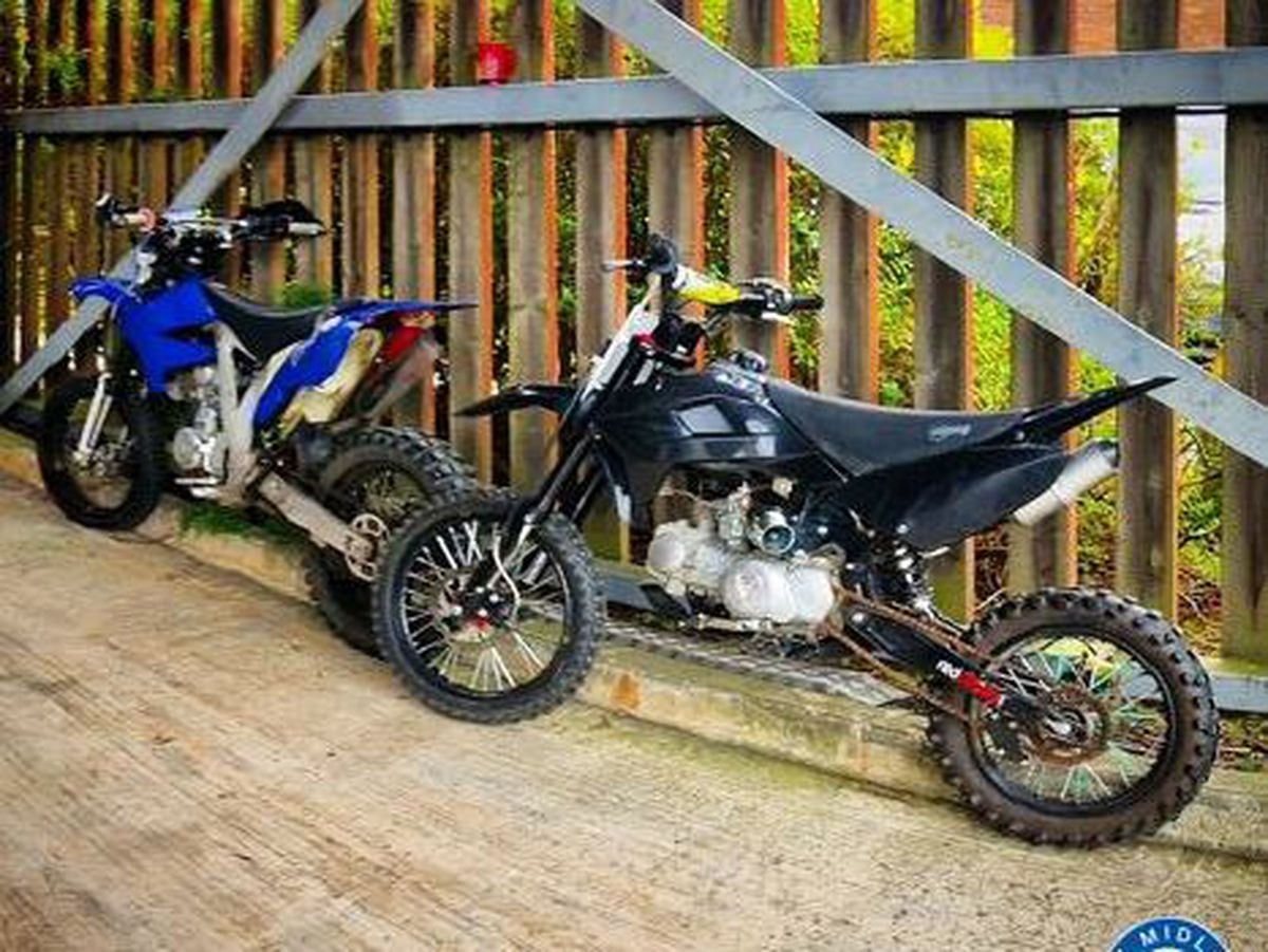 Seven off road bikes “causing nuisance and upset to communities” seized during Walsall operation