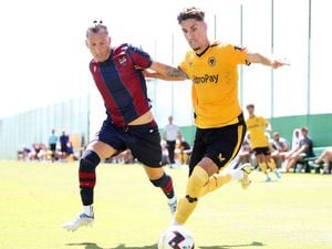 Theo Corbeanu on pre-season with Wolves (Getty)