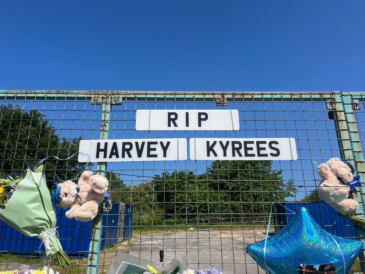 Tributes to teenagers Harvey Evans and Kyrees Sullivan