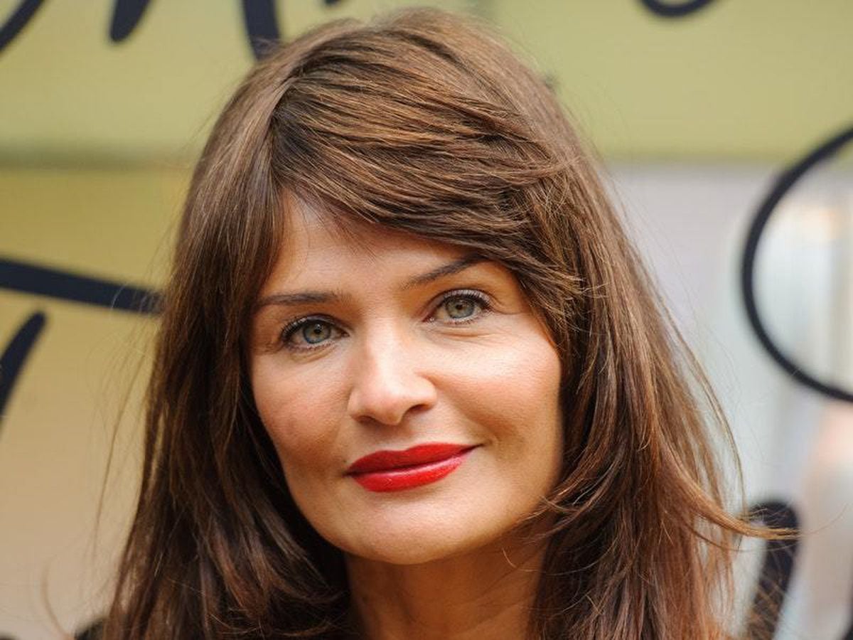 Helena Christensen Promotes Swimsuit Sale with Flashdance-Inspired ...