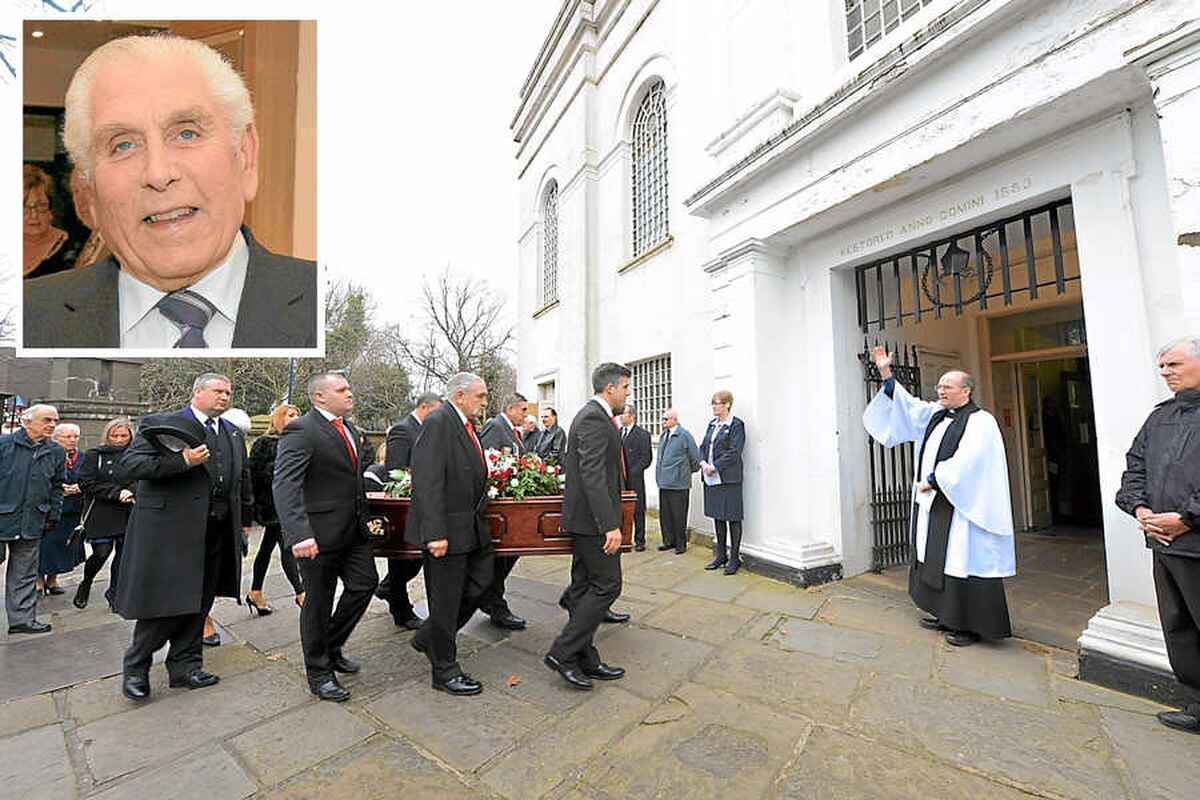Hundreds turn out for Lord Bilston's funeral