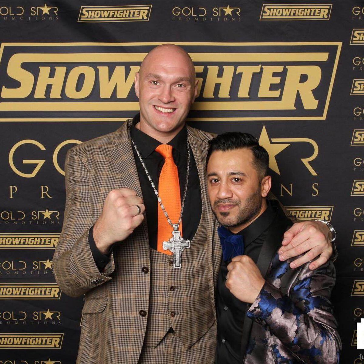 Showfighter hosted an evening with Tyson Fury in Birmingham 