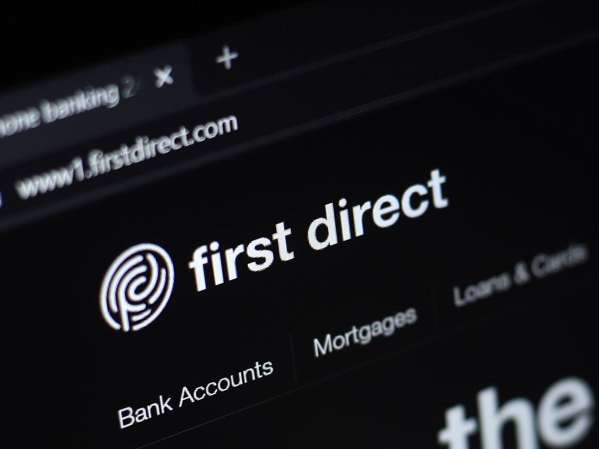 The First Direct website