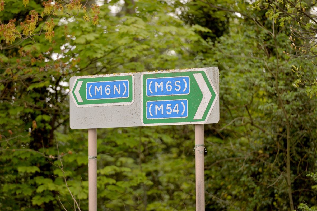 The new link road will add a pathway between the M54 and M6