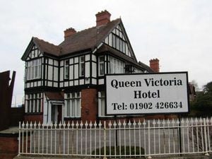 The Queen Victoria Hotel on Albert Road, Wolverhampton