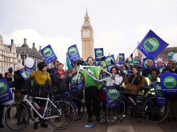 Save Soil Campaign cycle ride