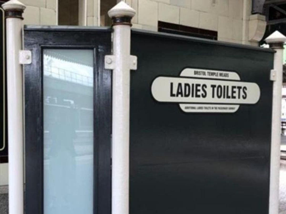 New toilets at Bristol Temple Meads
