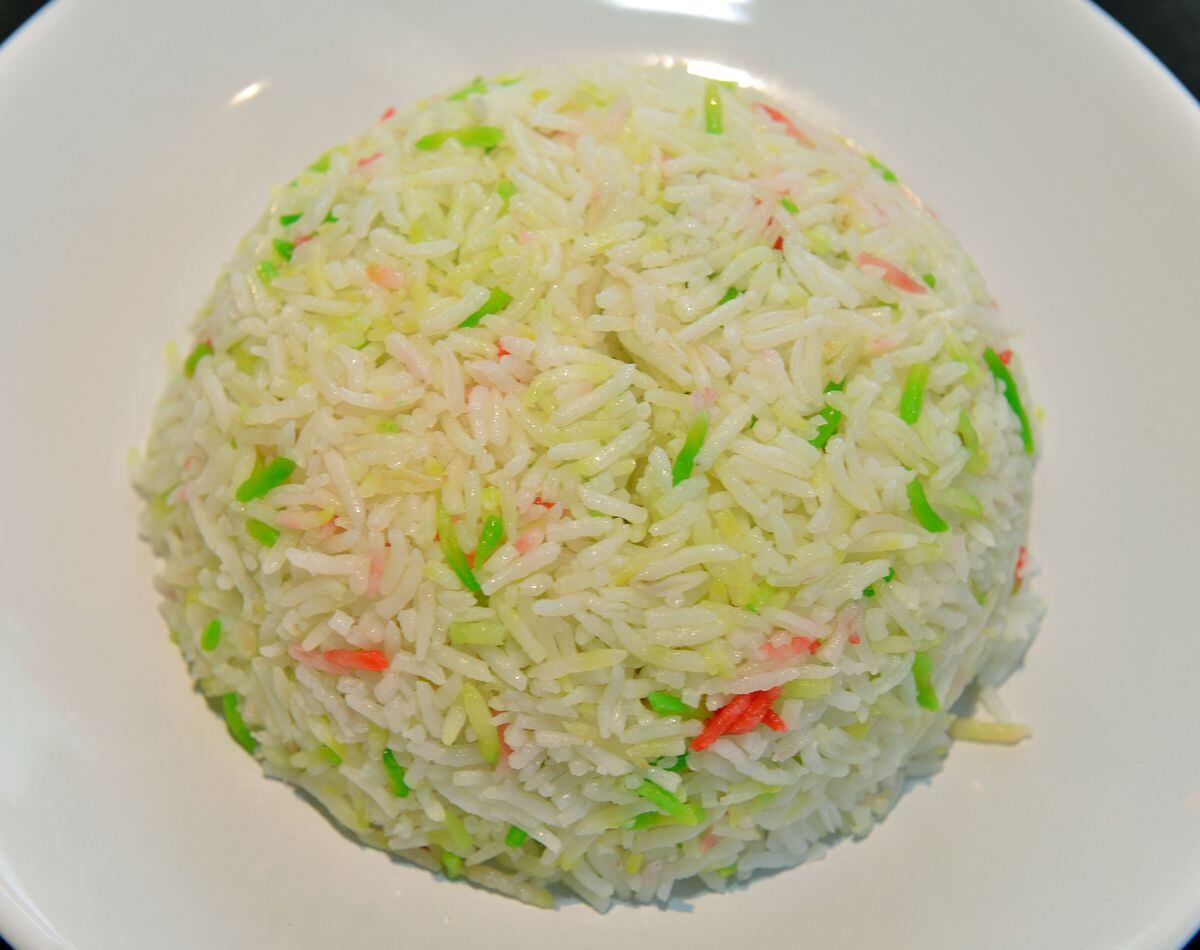 The pilau rice