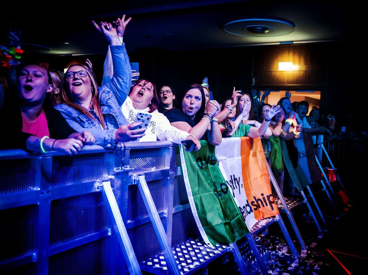 Fans rallied behind The Script at their gig in Wolverhampton. Photo: Jodi Photography.