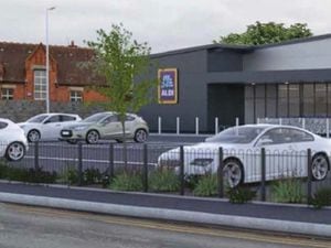 The proposed new Aldi store in Sedgley