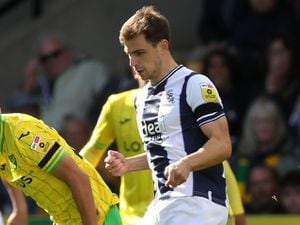 Jayson Molumby has been in decent form for Albion in recent weeks and continued that at Norwich at the weekend. Pic: Adam Fradgley/West Bromwich Albion FC via Getty Images.