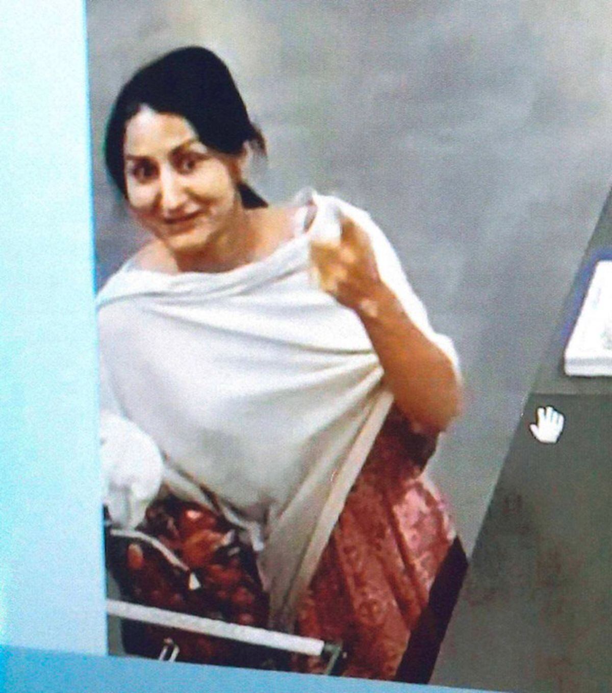 Narinder Kaur was caught on CCTV at a Marks & Spencer store as she defrauded the retailer. Photo: CPS