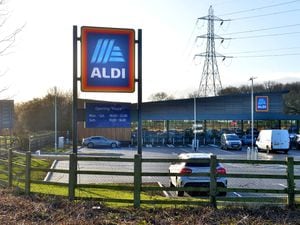 The new Aldi that opened in Battlefield Road, Shrewsbury this year