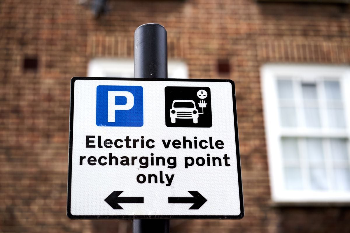 There is work to do to increase the number of charging points in towns