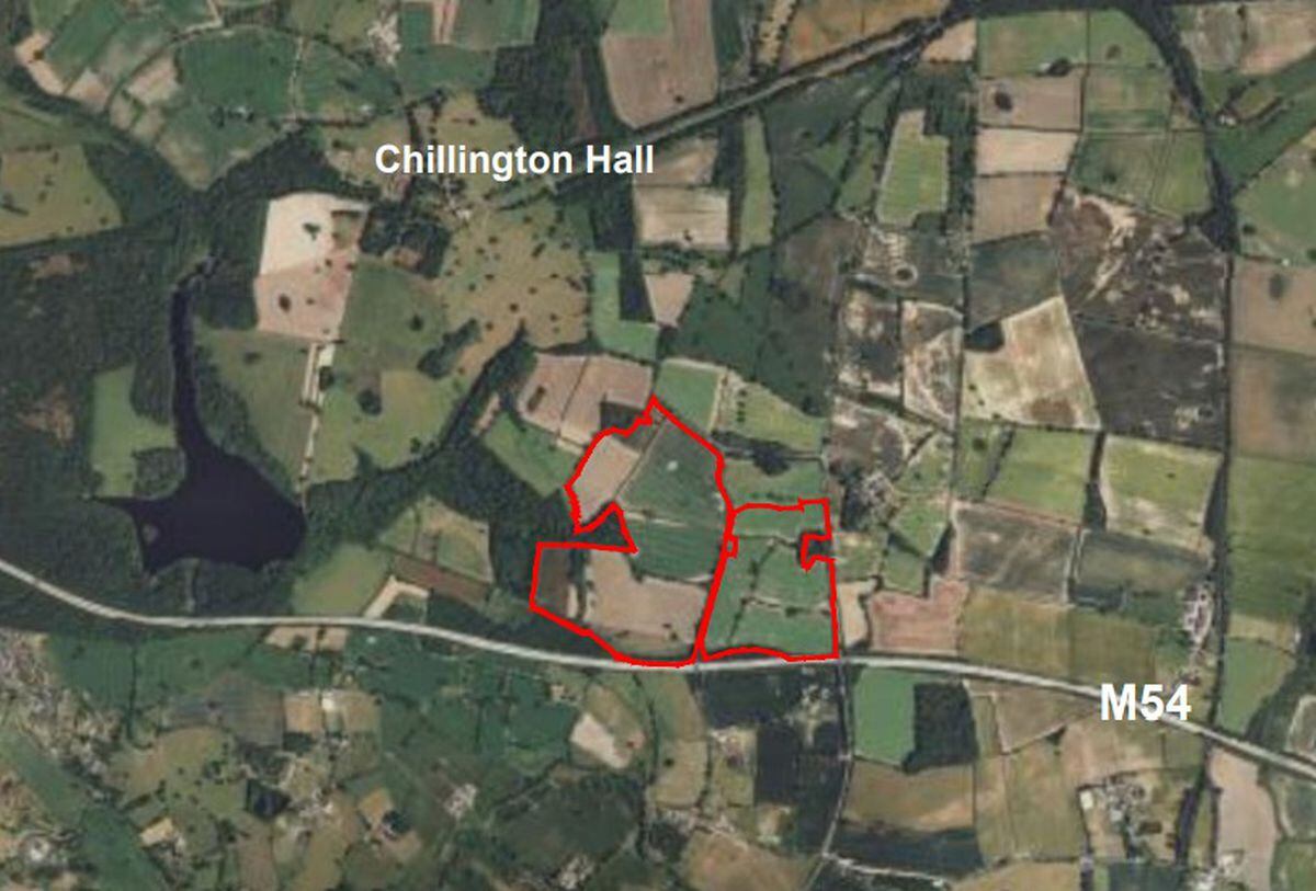 The site spans 66 hectares of the Chillington Hall Estate