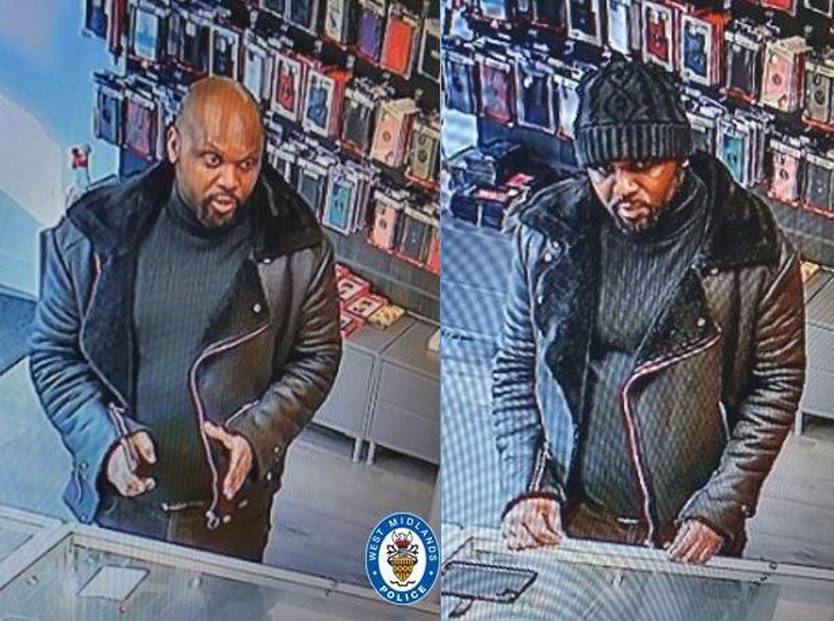 Do you know this man? Photo: Walsall Police
