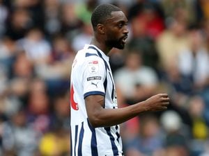 Semi Ajayi opened Albion's scoring against Swansea and put in an excellent overall display as the Baggies secured a 3-2 win (Photo by Adam Fradgley/West Bromwich Albion FC via Getty Images).