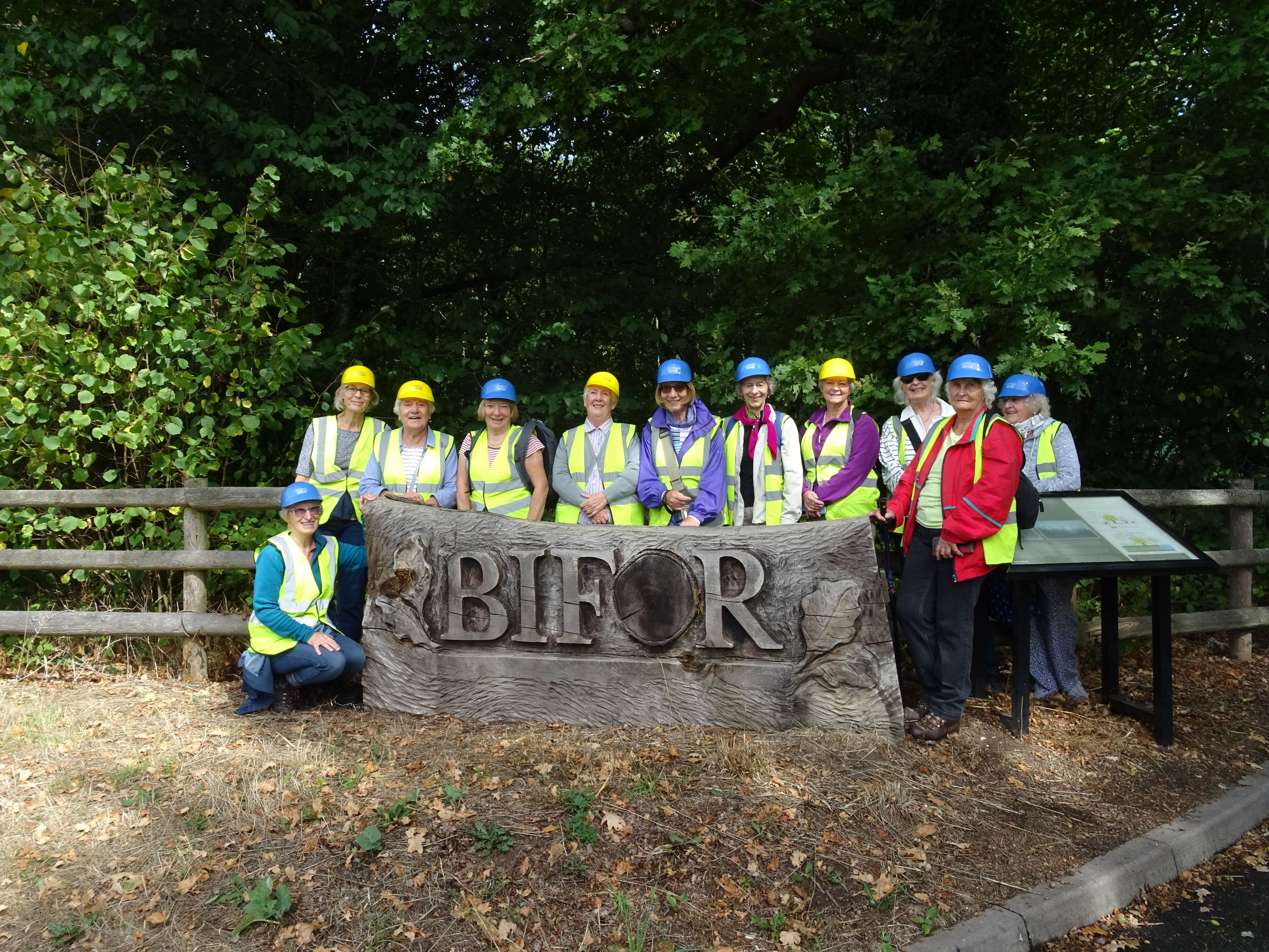 Staffordshire WI given guided tour of world class forest research facility 