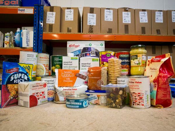 The situation at the Walsall North Food Bank is a delicate one, with supply outstripping demand.