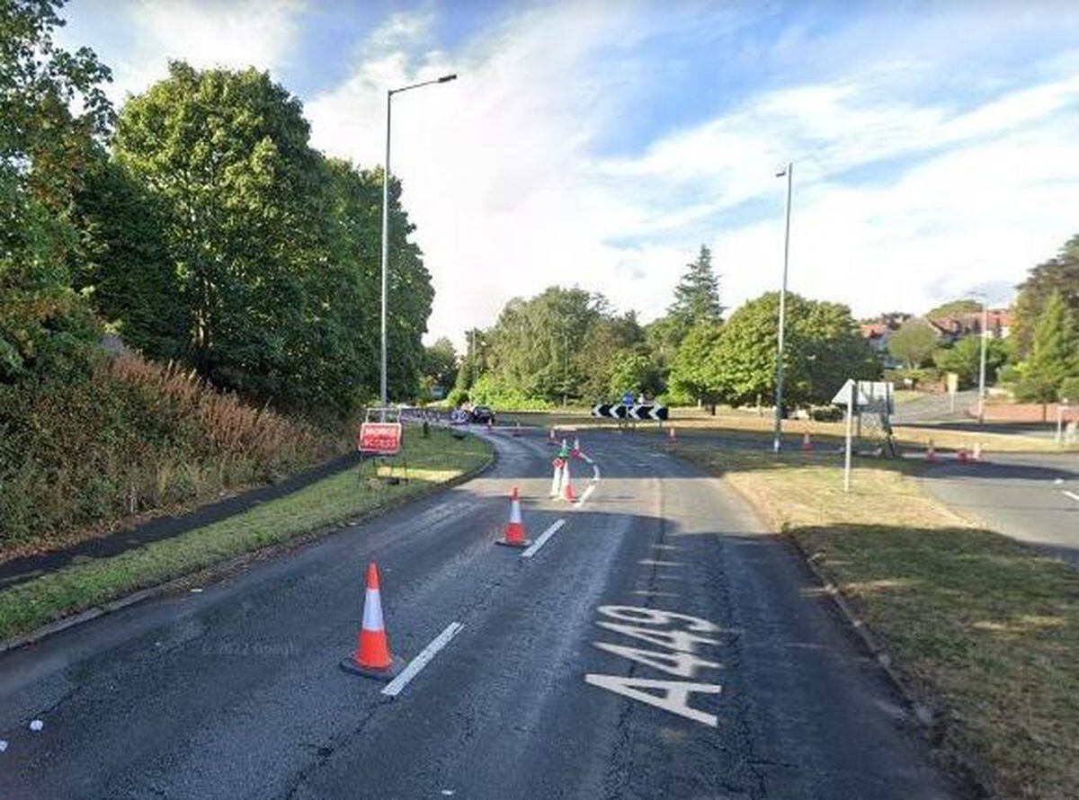 Area next to the A449 Stourbridge Road where the 5g mast is set to be installed