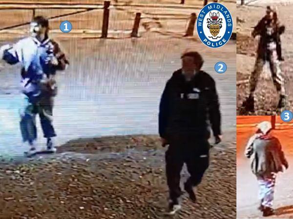 West Midlands Police want to speak to these people after a church was vandalised in Wolverhampton