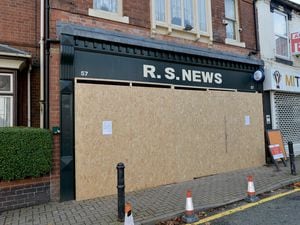 R.S News on Wolverhampton street Willenhall was ram-raided in the early hours of October 21.