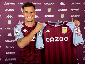 New loan signing Philippe Coutinho (Photo by Neville Williams/Aston Villa FC via Getty Images).