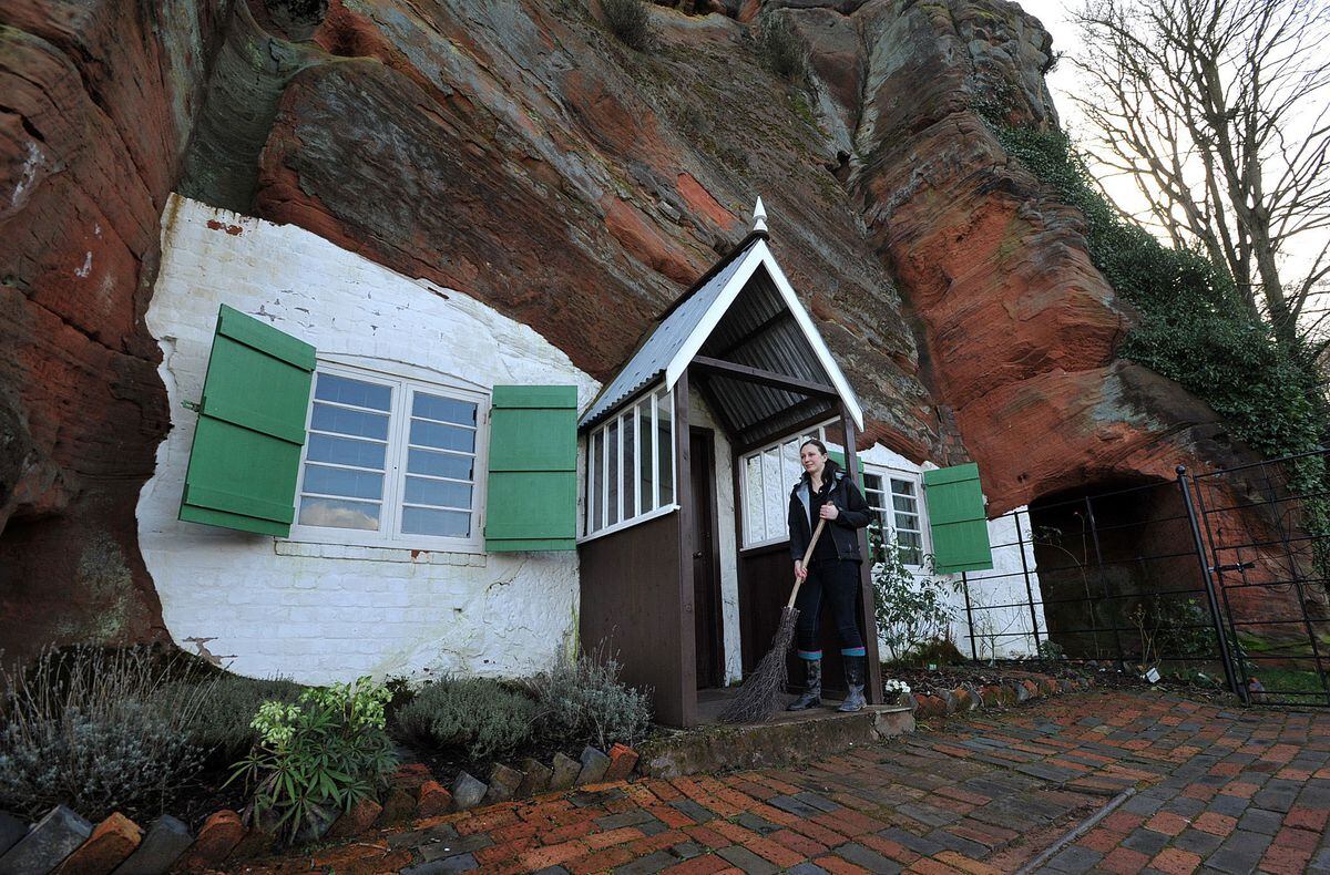 One of the Kinver Edge Rock Houses