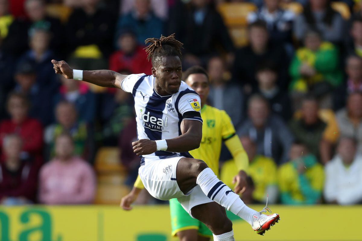 Brandon Thomas-Asante  (Photo by Adam Fradgley/West Bromwich Albion FC via Getty Images).