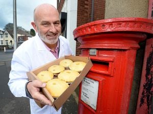 Landlord Pete Towler of Mad O'Rourke's Pie Factory, Tipton, has launched a 'pies by post' scheme