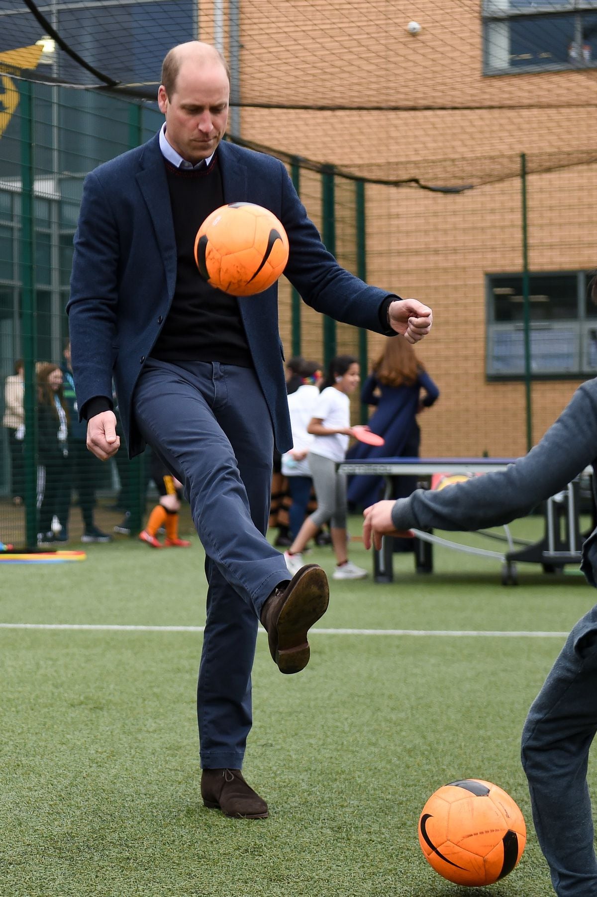Keepy uppy from Prince William