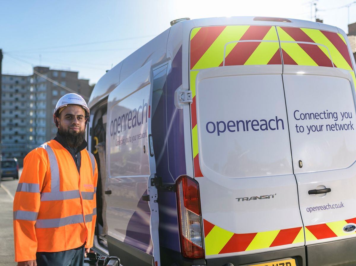 Openreach is extending full fibre broadband to more people in the Dudley borough