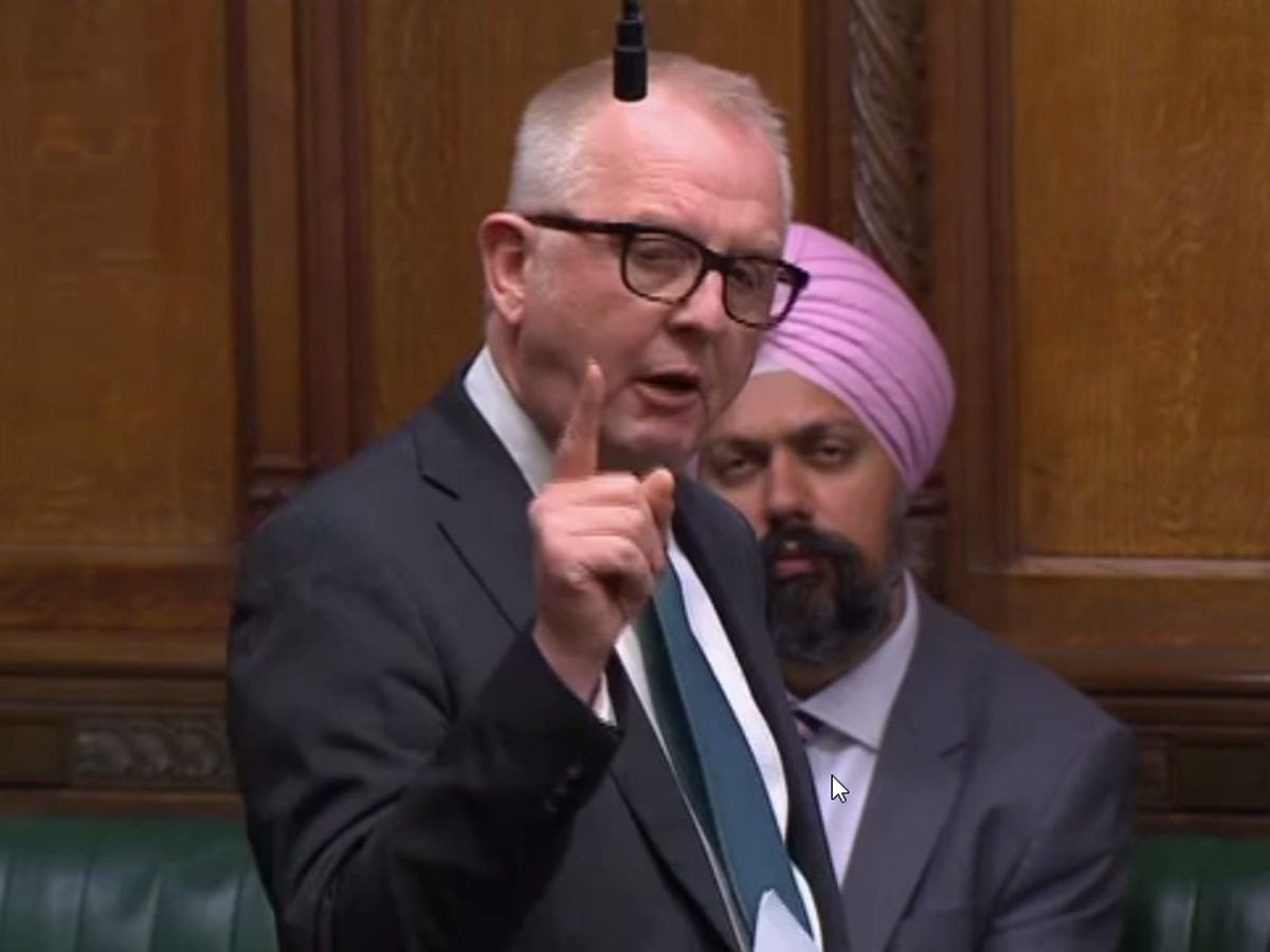 Ian Austin delivered a devastating verbal attack against the Labour Party leadership