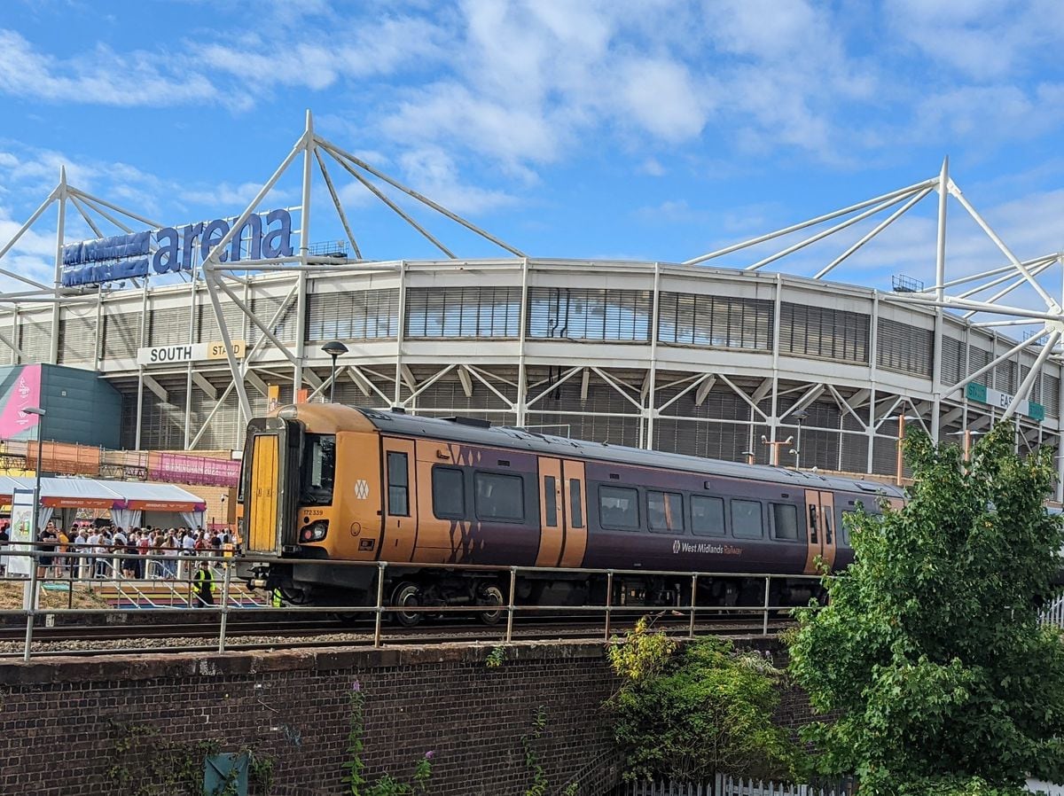 West Midlands Trains enjoyed bumper travel numbers to Games venues such as Coventry Stadium