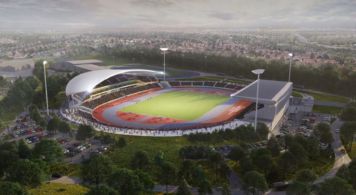 The Alexander Stadium is being revamped.