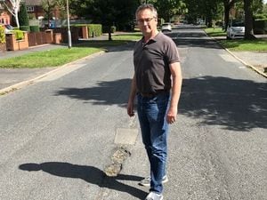 Councillor Paul Ray is dismayed at the 'dreadful' condition of the city’s roads