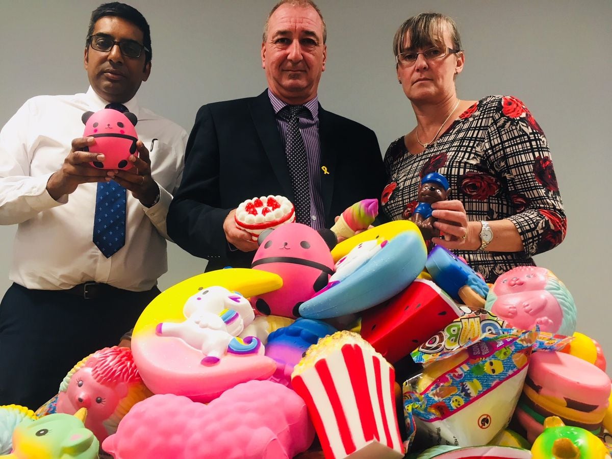 Tilsyneladende visdom reagere Danger warning as thousands of fake Squishies seized in Wolverhampton |  Express & Star