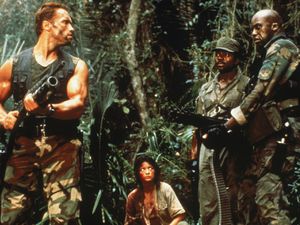 Arnie and Co. in 1987's Predator