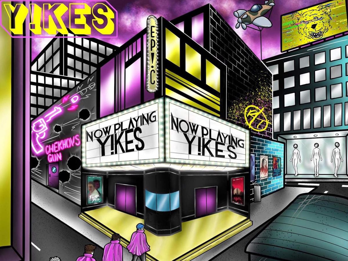 The EP artwork for Y!kes's Everything Pointless Is Correct (Ep!c)