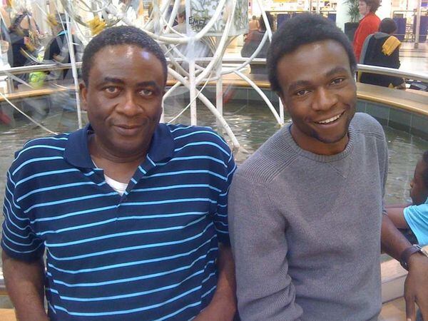Lobby Akinnola and his father Femi