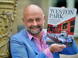 Curator and head of learning Gareth Williams, who has written a book about the history of Weston Park