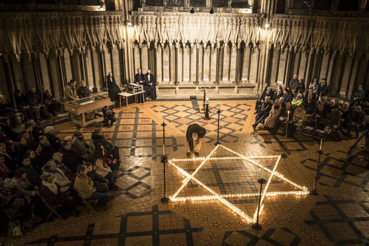 Events are taking place around the UK to mark Holocaust Memorial Day, including here at York Minster