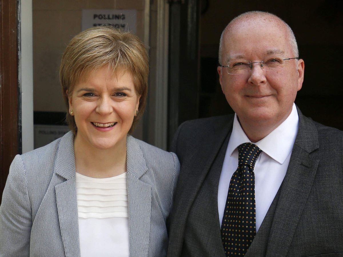 Nicola Sturgeon and Peter Murrell have dominated the SNP - but now Ms Sturgeon is stepping down as party leader and Scottish Minister, while her husband has quit his role as SNP chief executive (Jane Barlow/PA)