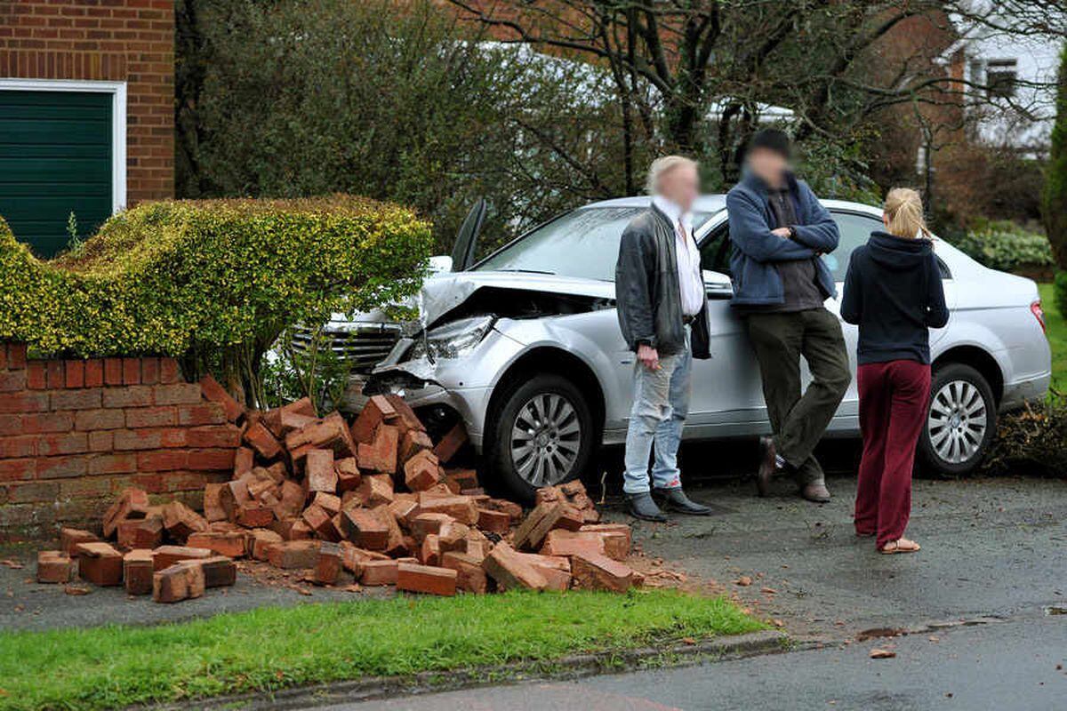 Garden wall smash was 'an accident waiting to happen'