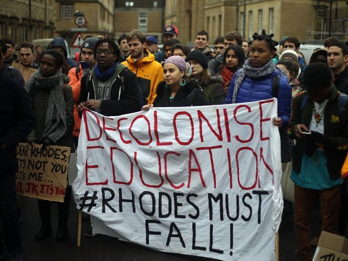 Students have called for university education to be decolonised, saying institutions are âa product of colonialismâ (Steve Parsons/PA)