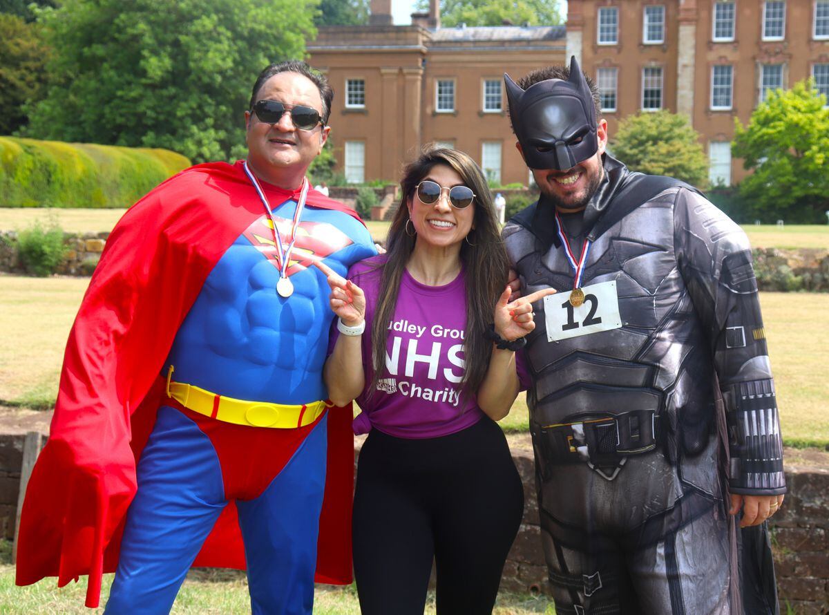 Heroes unite for fundraising run to aid Dudley hospital