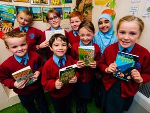 Famous Five fans at Ryders Hayes School in Pelsall 