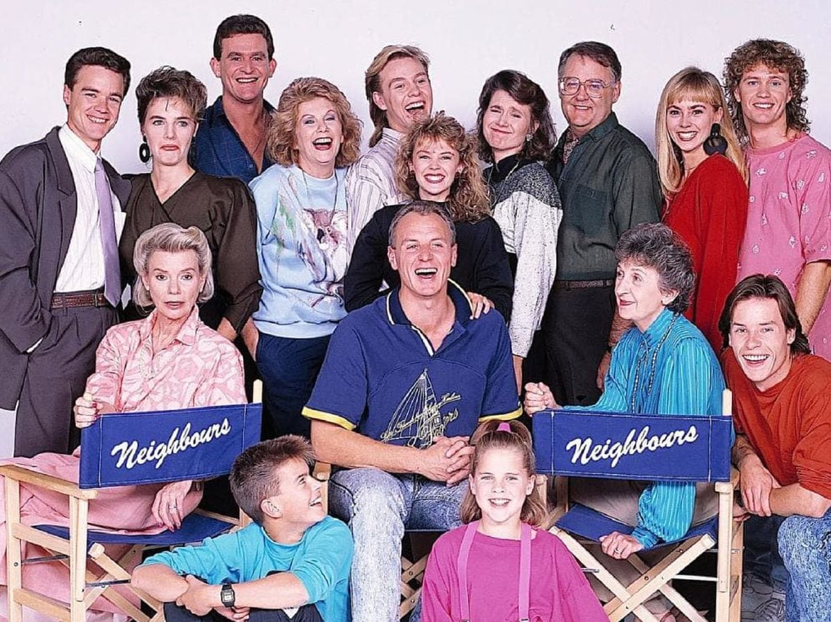 The Neighbours cast of yesteryear